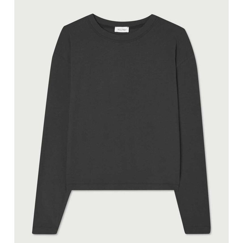 American Vintage Boat Neck Long Sleeve T-Shirt image number 1